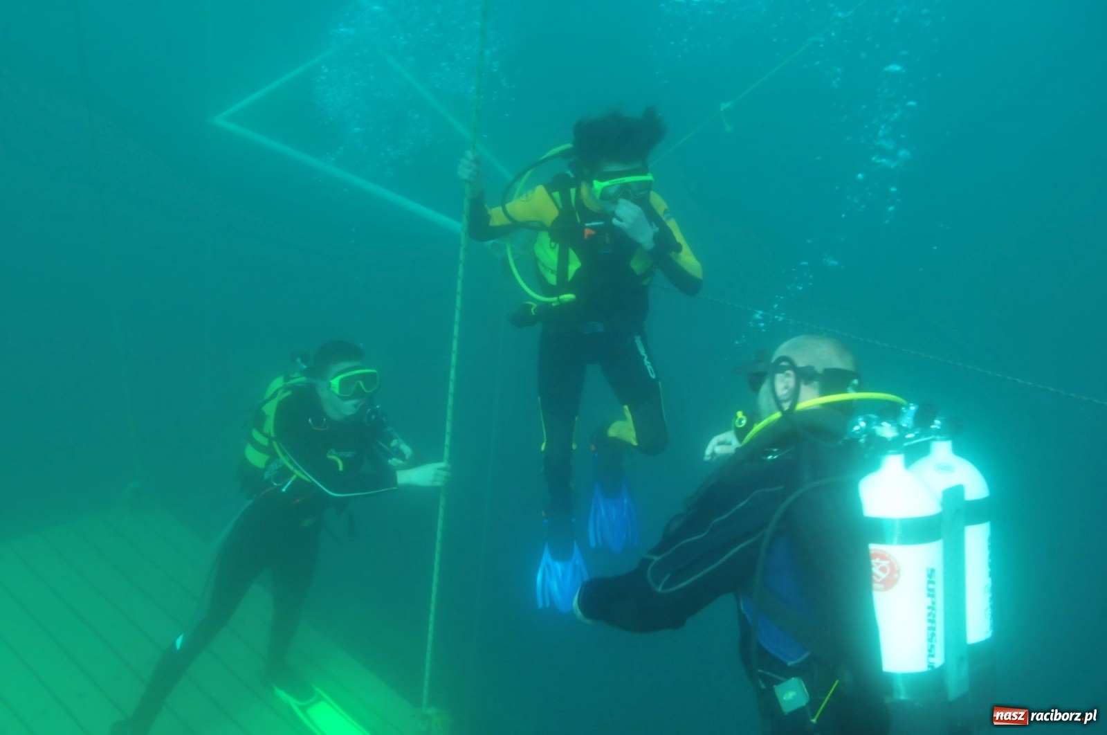 Zdjęcie w galerii na portalu naszraciborz.pl: Raciborzanie nurkowali w Jaworznie [FOTO]  wiadomości z regionu