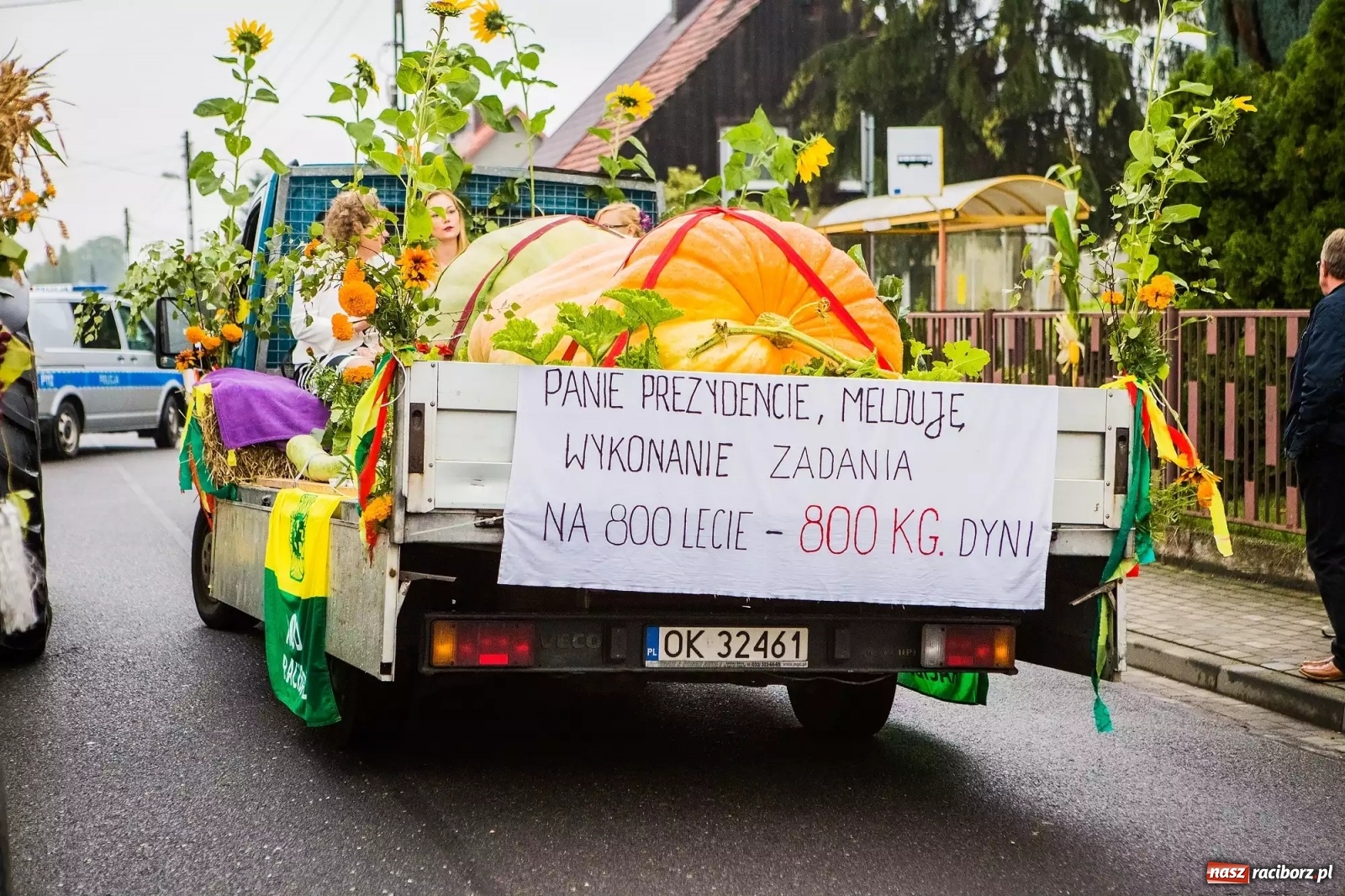 Zdjęcie w galerii na portalu naszraciborz.pl: Raciborski hodowca warzyw gigantów w TVP  wiadomości z regionu