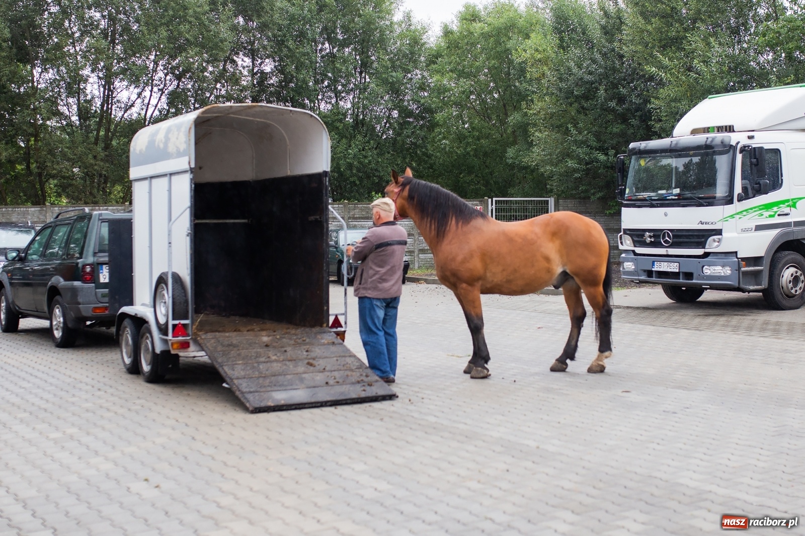 Zdjęcie w galerii na portalu naszraciborz.pl: Pogoda nie pomogła handlującym w Pietrowicach Wielkich  wiadomości z regionu