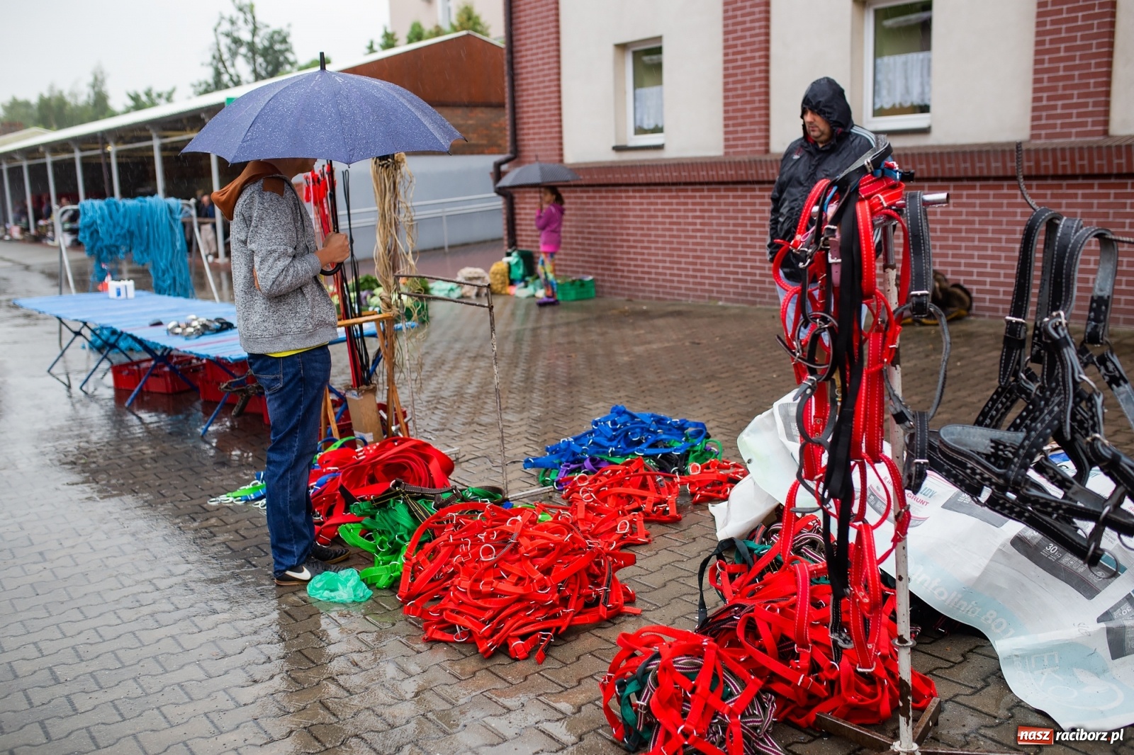 Zdjęcie w galerii na portalu naszraciborz.pl: Pogoda nie pomogła handlującym w Pietrowicach Wielkich  wiadomości z regionu
