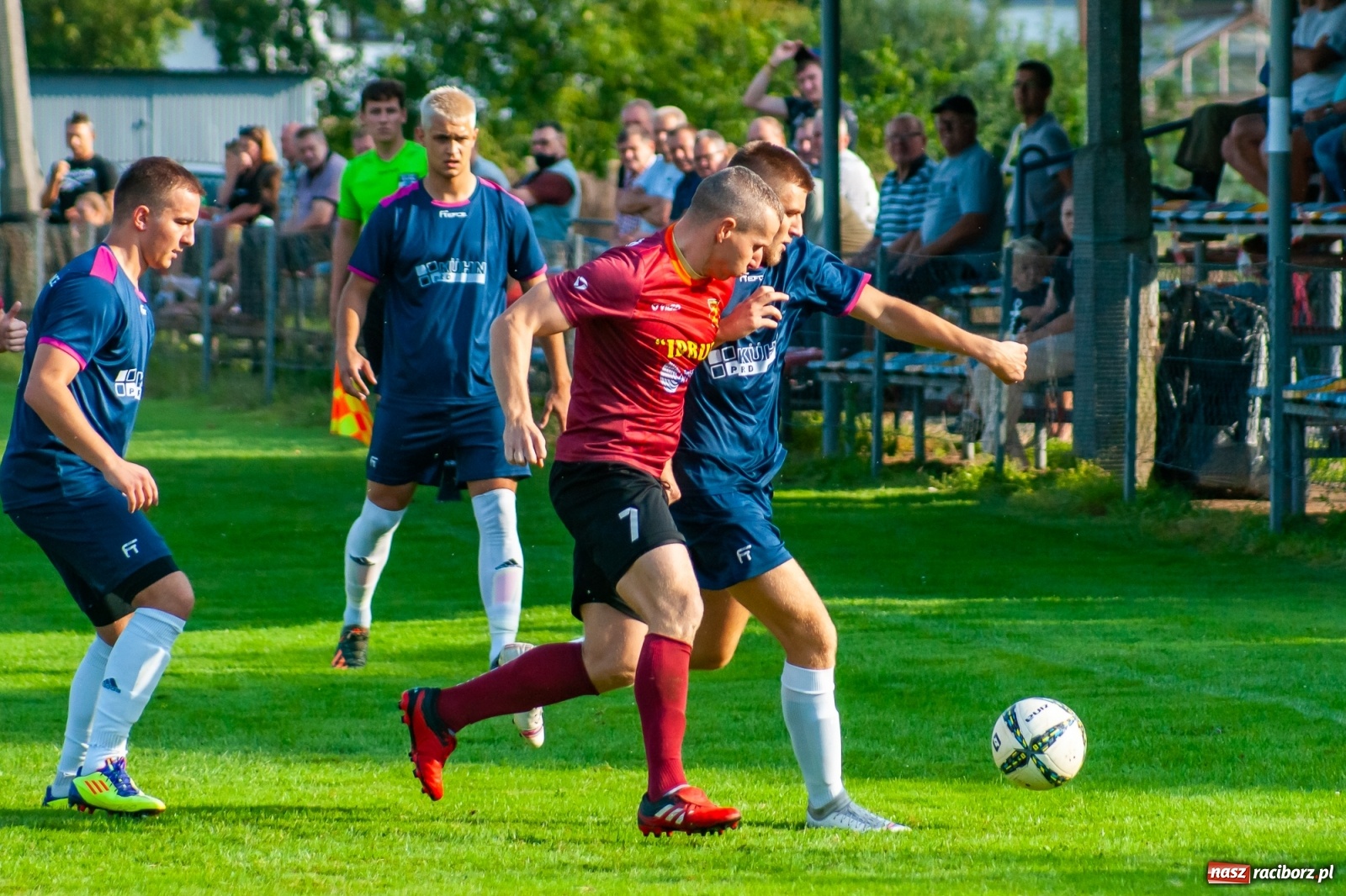 Zdjęcie w galerii na portalu naszraciborz.pl: Klasa okręgowa. Wymęczony remis Krzyżanowic [FOTO i WIDEO] wiadomości z regionu
