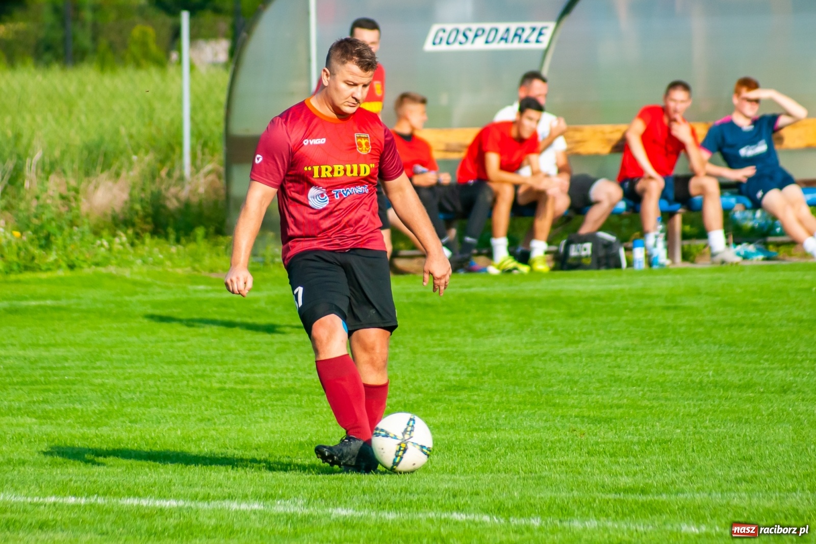 Zdjęcie w galerii na portalu naszraciborz.pl: Klasa okręgowa. Wymęczony remis Krzyżanowic [FOTO i WIDEO] wiadomości z regionu