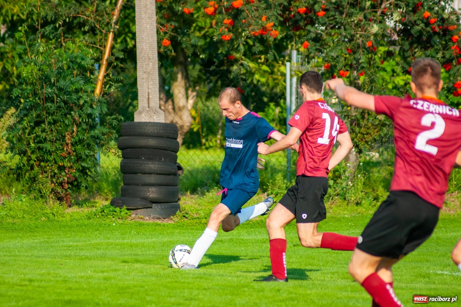 Zdjęcie w galerii na portalu naszraciborz.pl: Klasa okręgowa. Wymęczony remis Krzyżanowic [FOTO i WIDEO] wiadomości z regionu