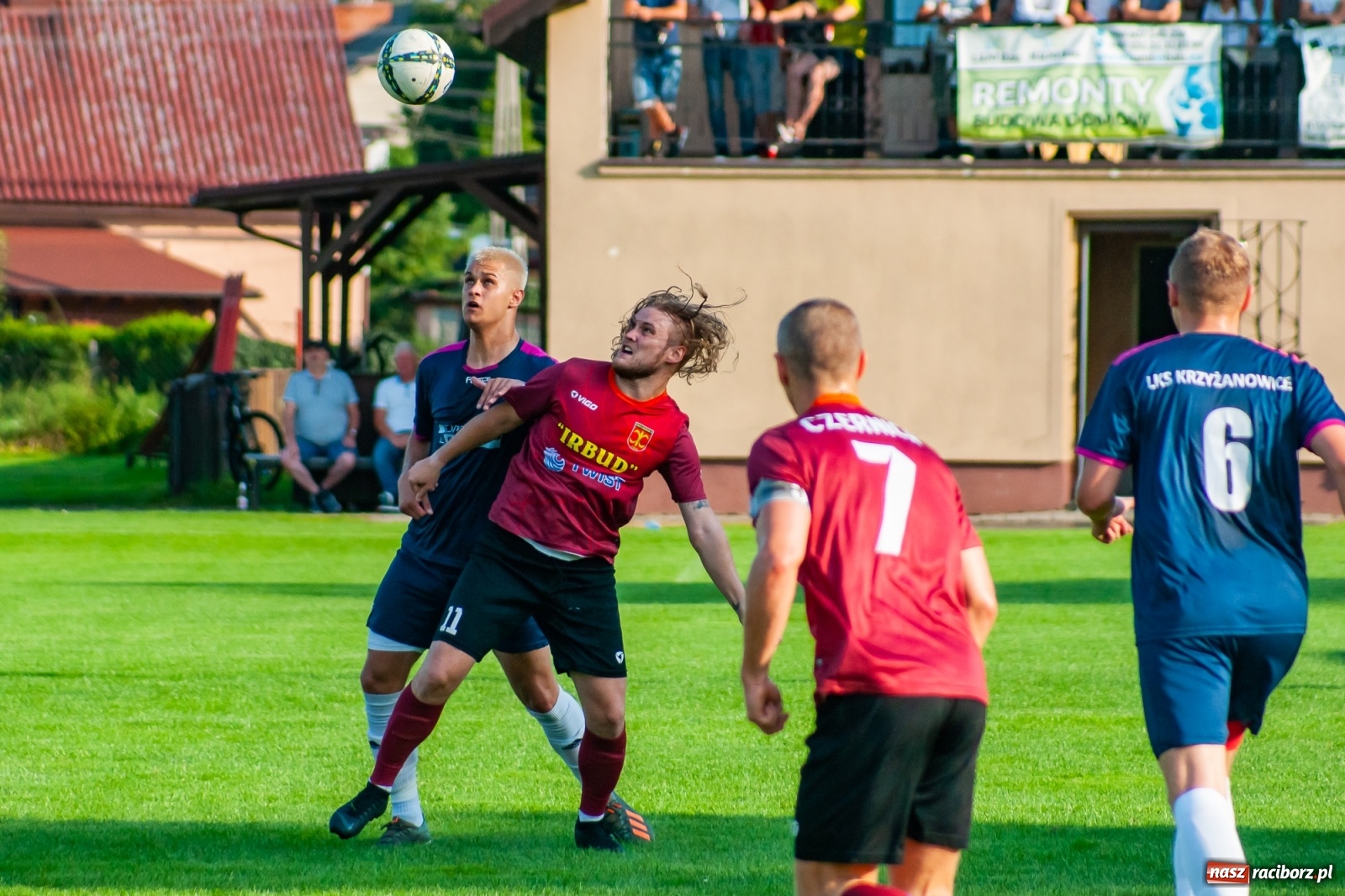 Zdjęcie w galerii na portalu naszraciborz.pl: Klasa okręgowa. Wymęczony remis Krzyżanowic [FOTO i WIDEO] wiadomości z regionu