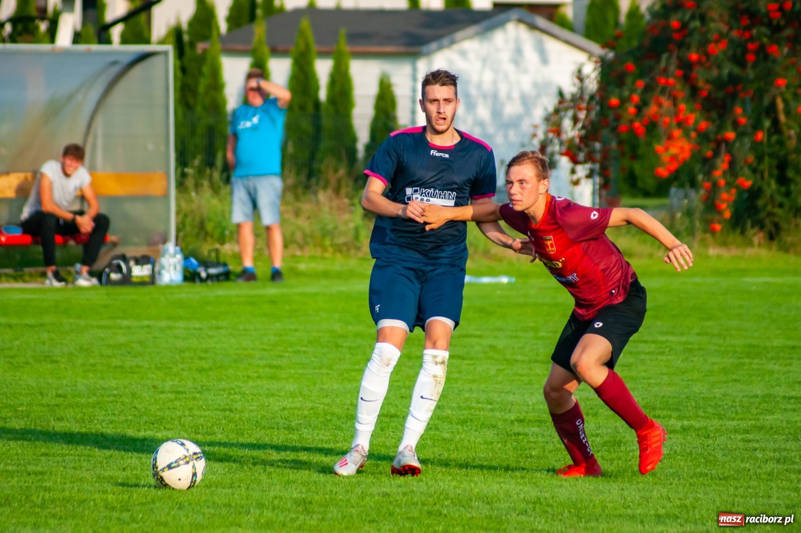 Zdjęcie w galerii na portalu naszraciborz.pl: Klasa okręgowa. Wymęczony remis Krzyżanowic [FOTO i WIDEO] wiadomości z regionu
