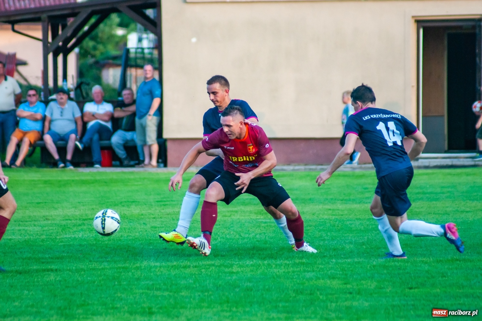 Zdjęcie w galerii na portalu naszraciborz.pl: Klasa okręgowa. Wymęczony remis Krzyżanowic [FOTO i WIDEO] wiadomości z regionu