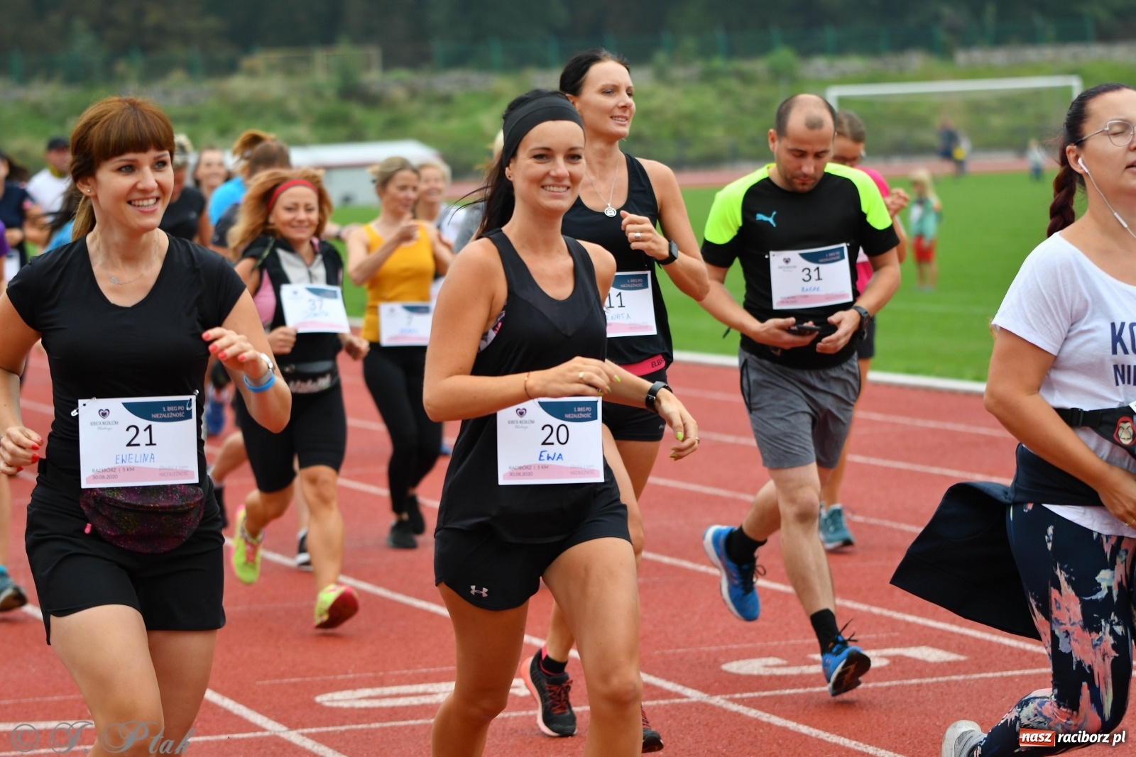 Zdjęcie w galerii na portalu naszraciborz.pl: Raciborski Bieg po niezależność  wiadomości z regionu