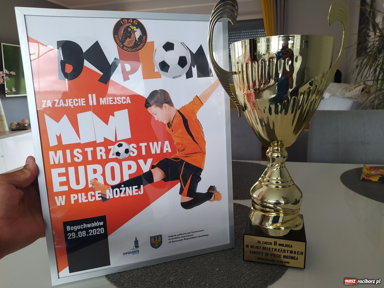 Zdjęcie w galerii na portalu naszraciborz.pl: Młodziki LKS Markowice wicemistrzami Europy wiadomości z regionu