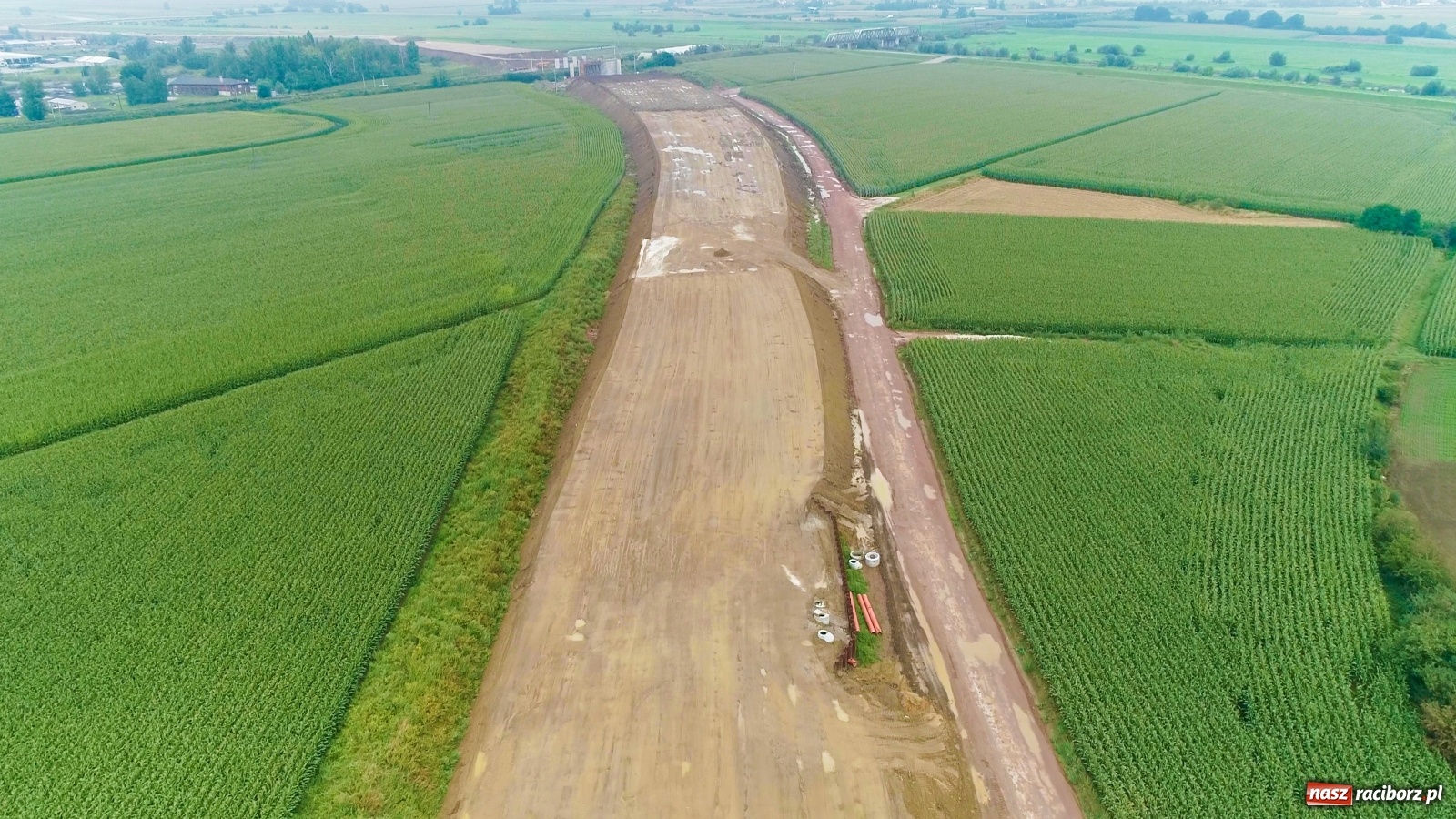 Zdjęcie w galerii na portalu naszraciborz.pl: Raport z budowy wschodniej obwodnicy Raciborza [FOTO i WIDEO]  wiadomości z regionu