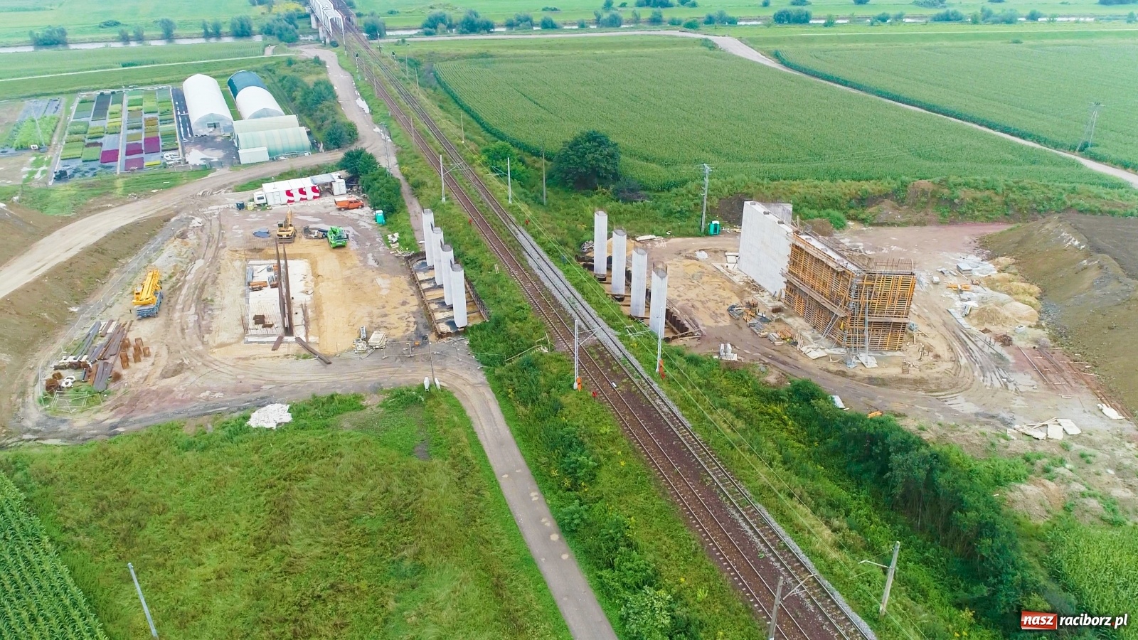 Zdjęcie w galerii na portalu naszraciborz.pl: Raport z budowy wschodniej obwodnicy Raciborza [FOTO i WIDEO]  wiadomości z regionu