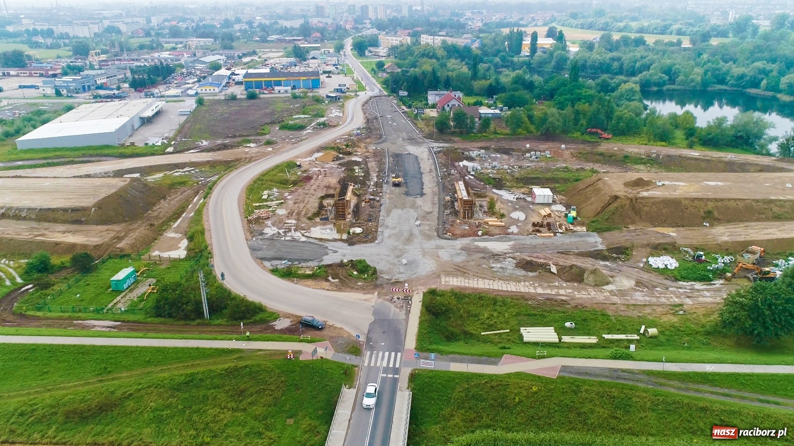 Zdjęcie w galerii na portalu naszraciborz.pl: Raport z budowy wschodniej obwodnicy Raciborza [FOTO i WIDEO]  wiadomości z regionu