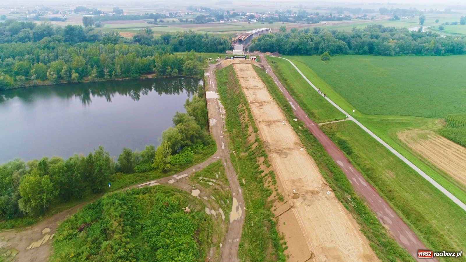 Zdjęcie w galerii na portalu naszraciborz.pl: Raport z budowy wschodniej obwodnicy Raciborza [FOTO i WIDEO]  wiadomości z regionu