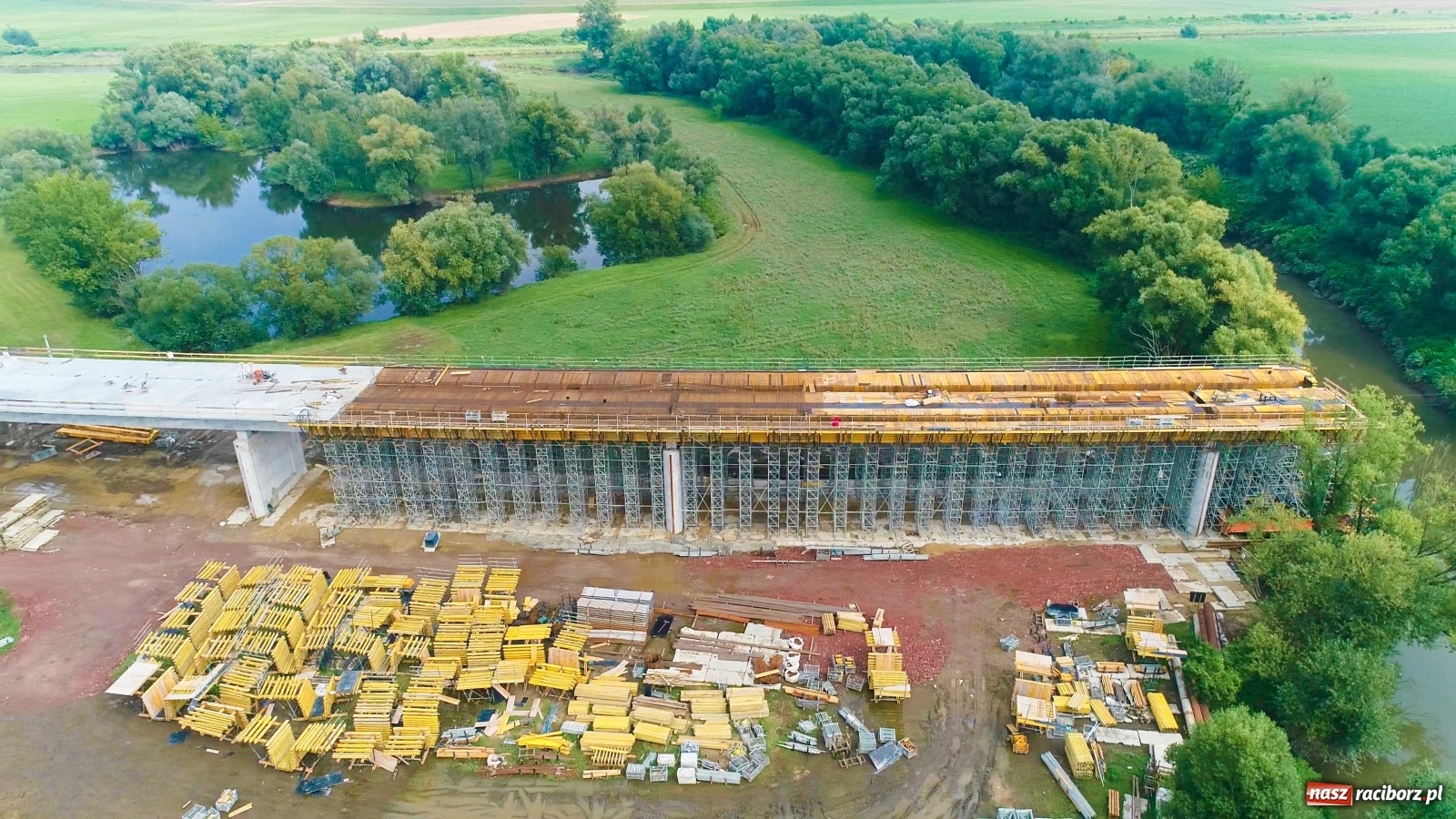 Zdjęcie w galerii na portalu naszraciborz.pl: Raport z budowy wschodniej obwodnicy Raciborza [FOTO i WIDEO]  wiadomości z regionu