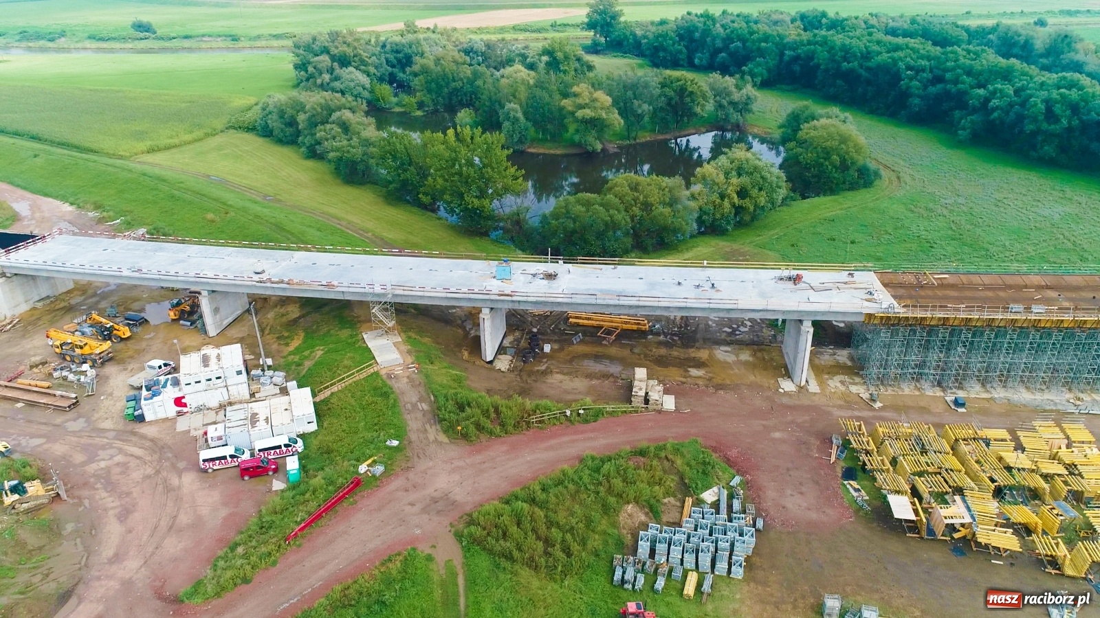 Zdjęcie w galerii na portalu naszraciborz.pl: Raport z budowy wschodniej obwodnicy Raciborza [FOTO i WIDEO]  wiadomości z regionu