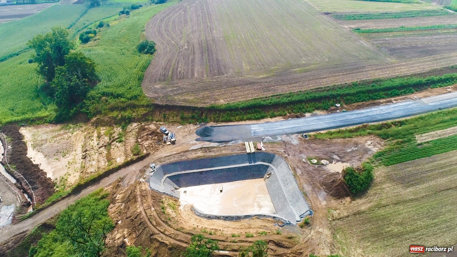 Zdjęcie w galerii na portalu naszraciborz.pl: Raport z budowy wschodniej obwodnicy Raciborza [FOTO i WIDEO]  wiadomości z regionu