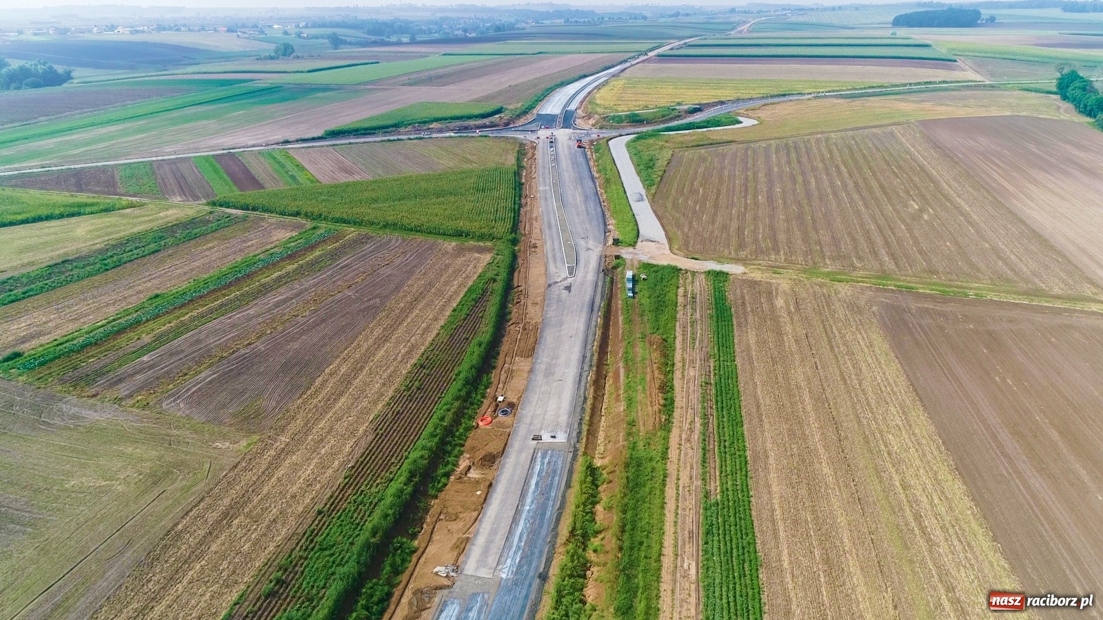 Zdjęcie w galerii na portalu naszraciborz.pl: Raport z budowy wschodniej obwodnicy Raciborza [FOTO i WIDEO]  wiadomości z regionu