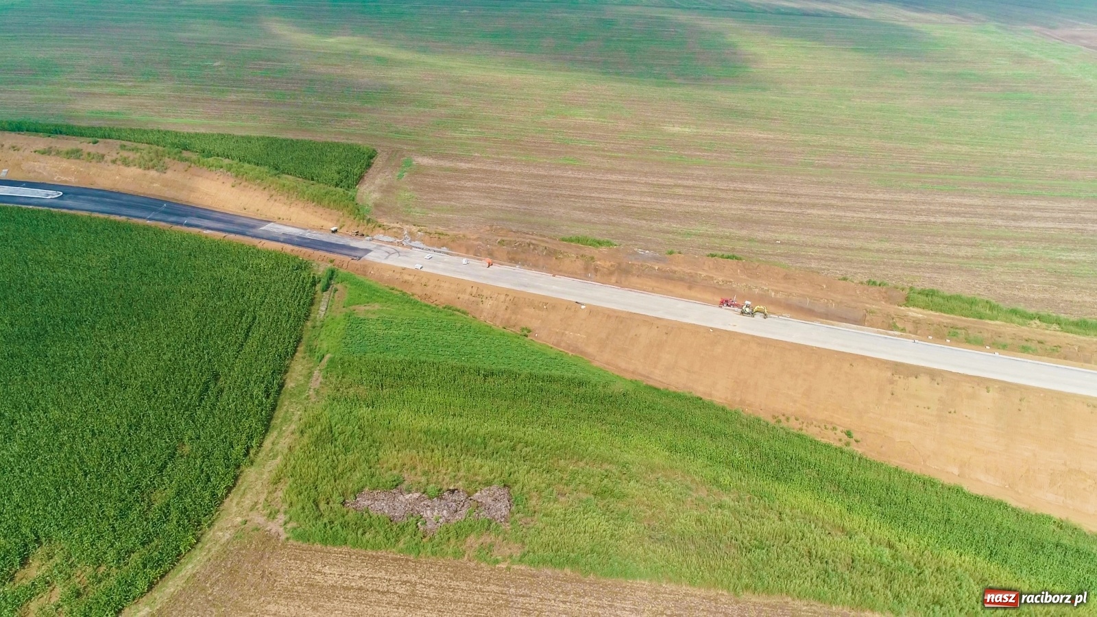 Zdjęcie w galerii na portalu naszraciborz.pl: Raport z budowy wschodniej obwodnicy Raciborza [FOTO i WIDEO]  wiadomości z regionu