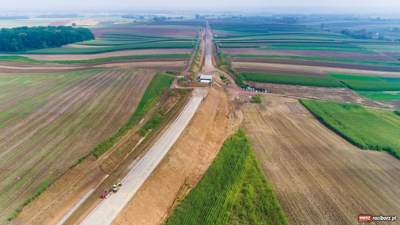 Zdjęcie w galerii na portalu naszraciborz.pl: Raport z budowy wschodniej obwodnicy Raciborza [FOTO i WIDEO]  wiadomości z regionu