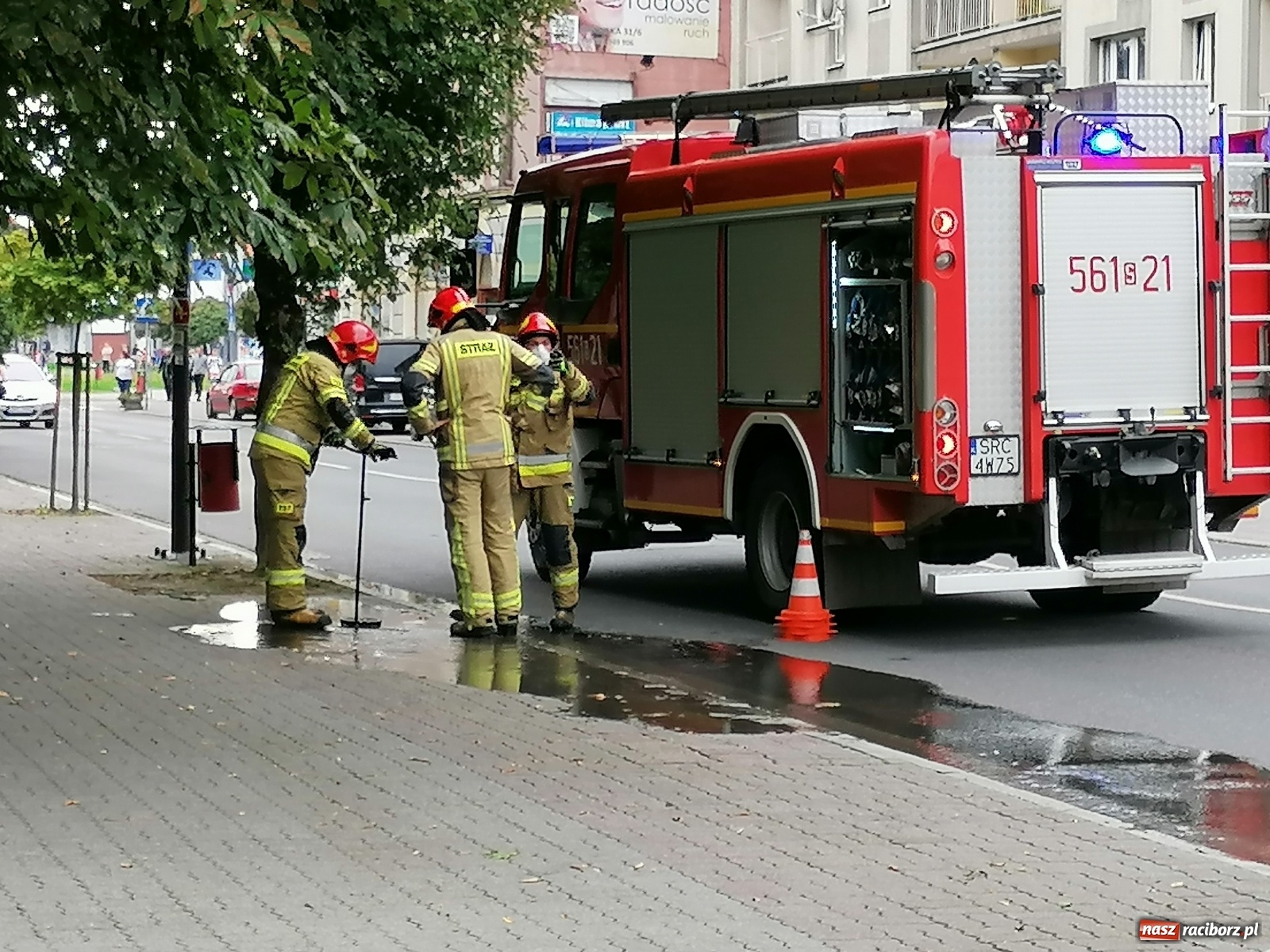 Zdjęcie w galerii na portalu naszraciborz.pl: Raport 998. Nocny wybuch w Siedliskach wiadomości z regionu