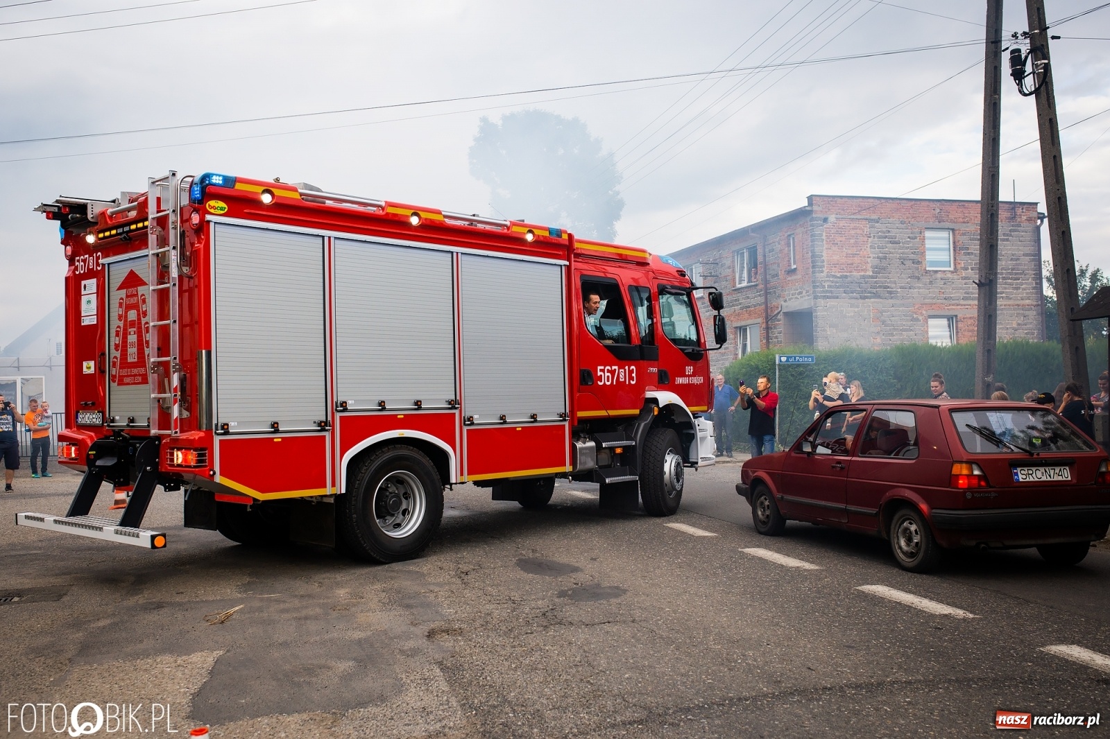Zdjęcie w galerii na portalu naszraciborz.pl: W remizie OSP Zawada Książęca zaparkowało dziś nowiutkie volvo [FOTO i WIDEO] wiadomości z regionu