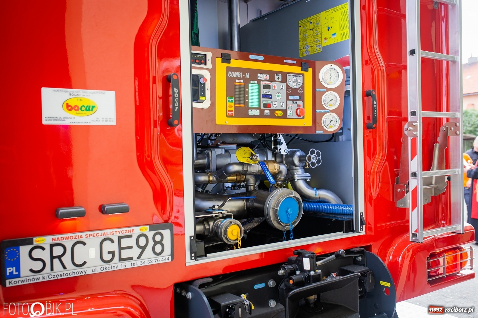 Zdjęcie w galerii na portalu naszraciborz.pl: W remizie OSP Zawada Książęca zaparkowało dziś nowiutkie volvo [FOTO i WIDEO] wiadomości z regionu