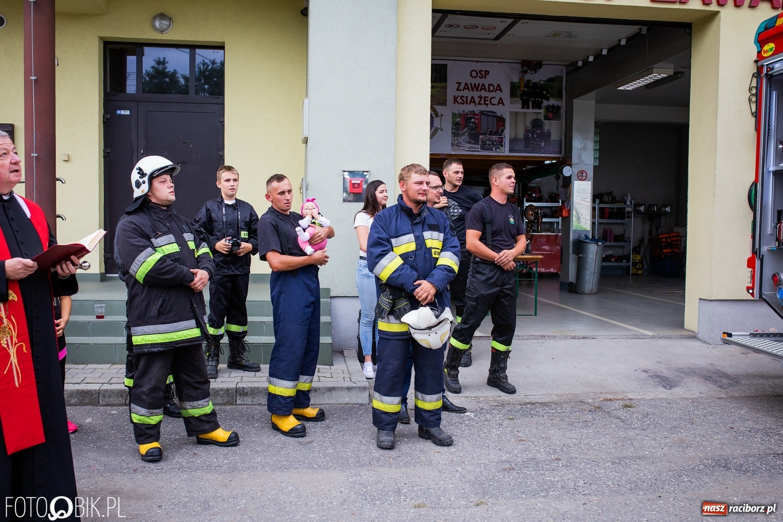 Zdjęcie w galerii na portalu naszraciborz.pl: W remizie OSP Zawada Książęca zaparkowało dziś nowiutkie volvo [FOTO i WIDEO] wiadomości z regionu