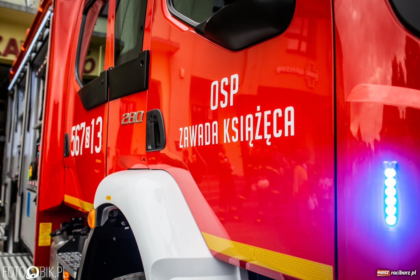 Zdjęcie w galerii na portalu naszraciborz.pl: W remizie OSP Zawada Książęca zaparkowało dziś nowiutkie volvo [FOTO i WIDEO] wiadomości z regionu