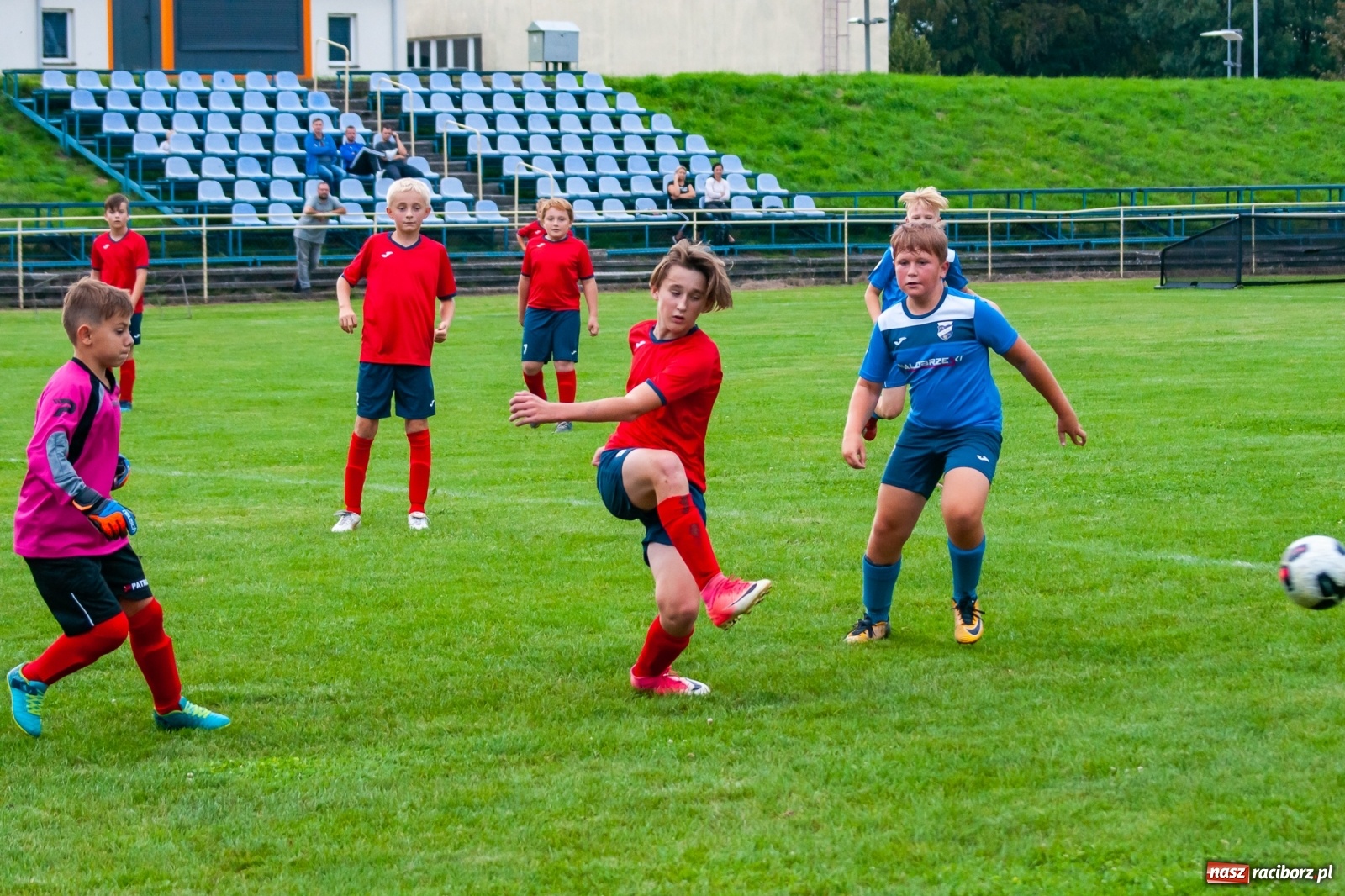Zdjęcie w galerii na portalu naszraciborz.pl: Młodziki Unii Racibórz górą nad Studzienną [FOTO i WIDEO] wiadomości z regionu
