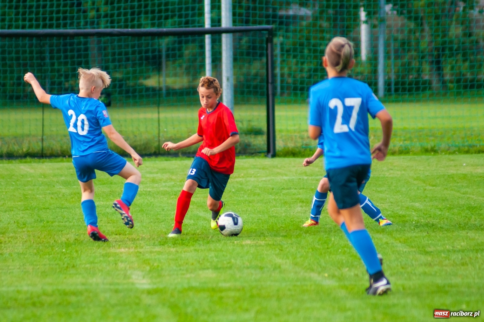 Zdjęcie w galerii na portalu naszraciborz.pl: Młodziki Unii Racibórz górą nad Studzienną [FOTO i WIDEO] wiadomości z regionu