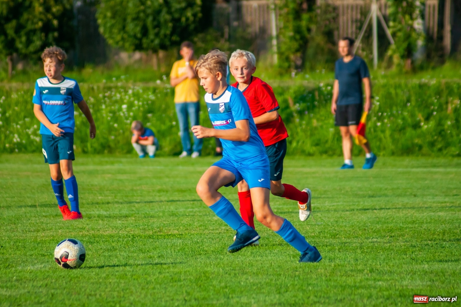Zdjęcie w galerii na portalu naszraciborz.pl: Młodziki Unii Racibórz górą nad Studzienną [FOTO i WIDEO] wiadomości z regionu