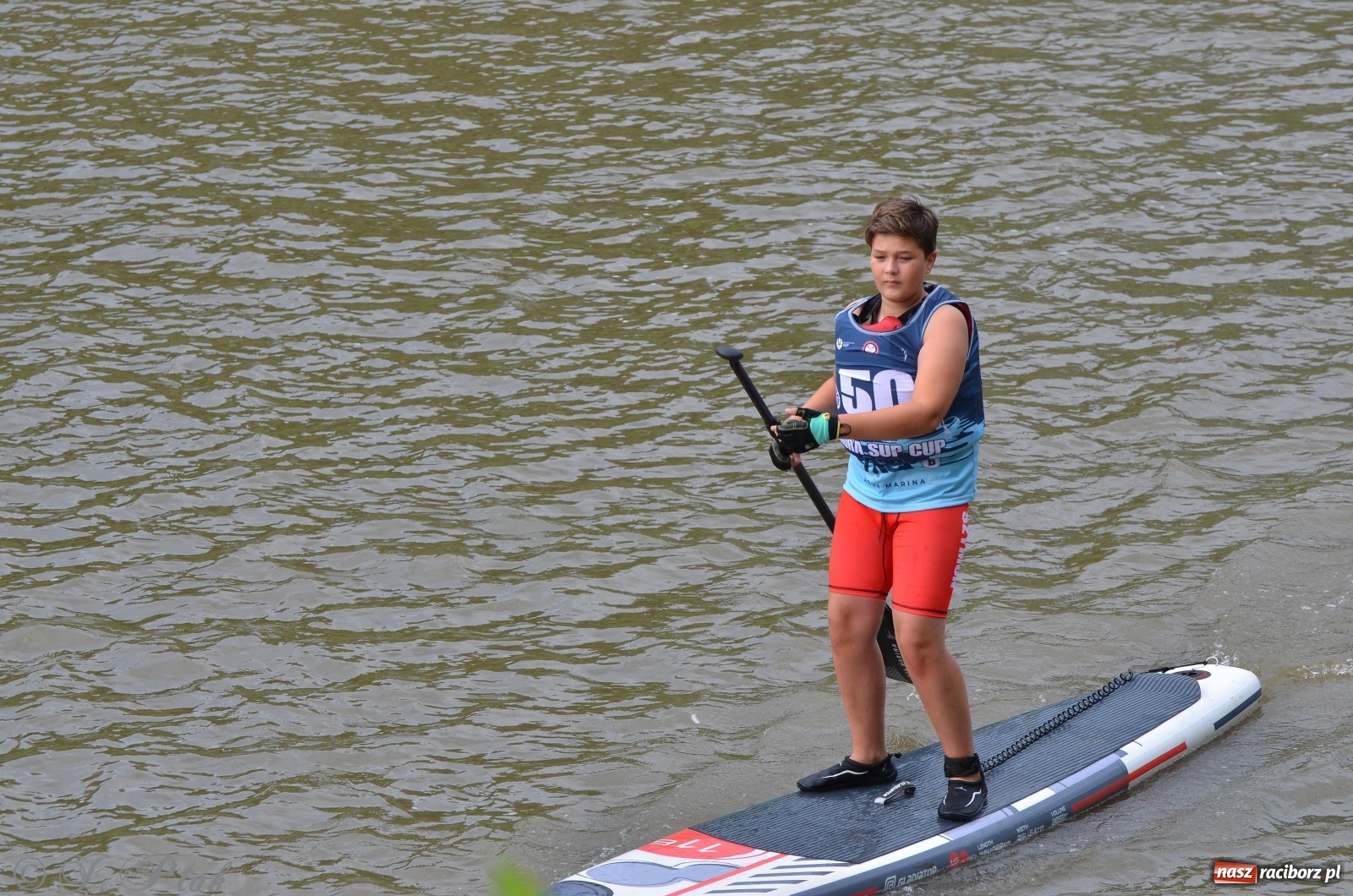 Zdjęcie w galerii na portalu naszraciborz.pl: ODRA SUP CUP - regaty na desce w Raciborzu  wiadomości z regionu