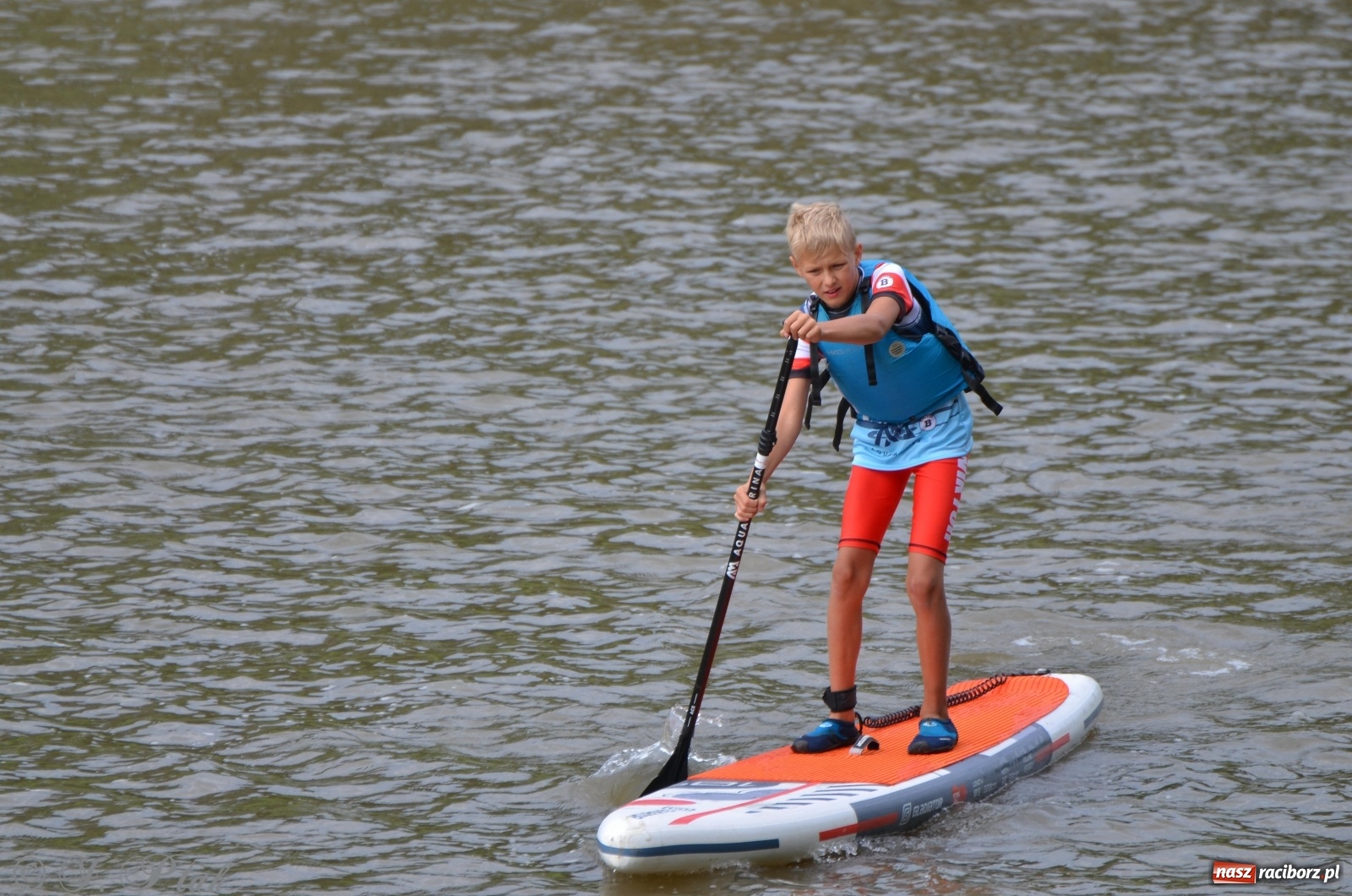 Zdjęcie w galerii na portalu naszraciborz.pl: ODRA SUP CUP - regaty na desce w Raciborzu  wiadomości z regionu