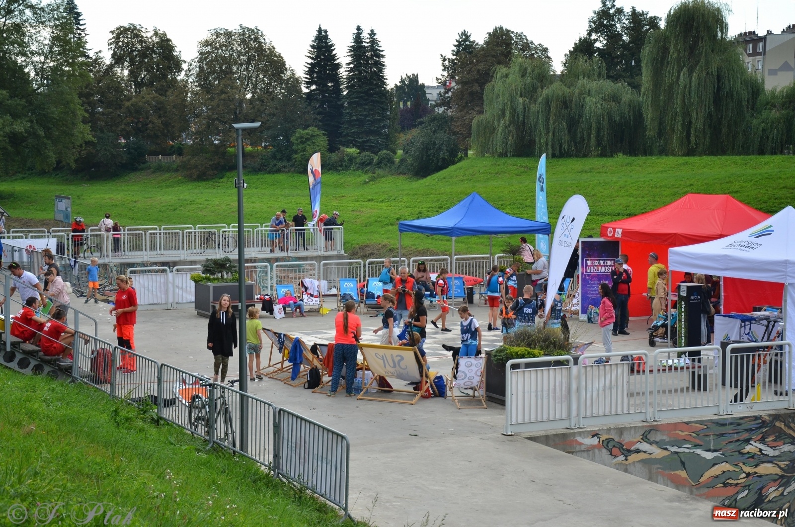 Zdjęcie w galerii na portalu naszraciborz.pl: ODRA SUP CUP - regaty na desce w Raciborzu  wiadomości z regionu