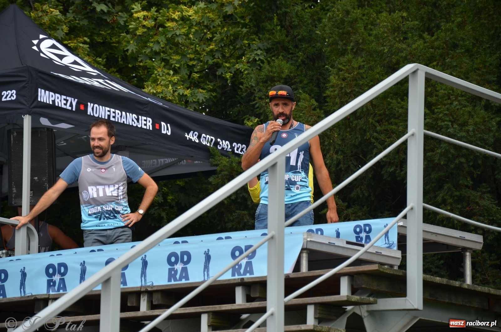 Zdjęcie w galerii na portalu naszraciborz.pl: ODRA SUP CUP - regaty na desce w Raciborzu  wiadomości z regionu