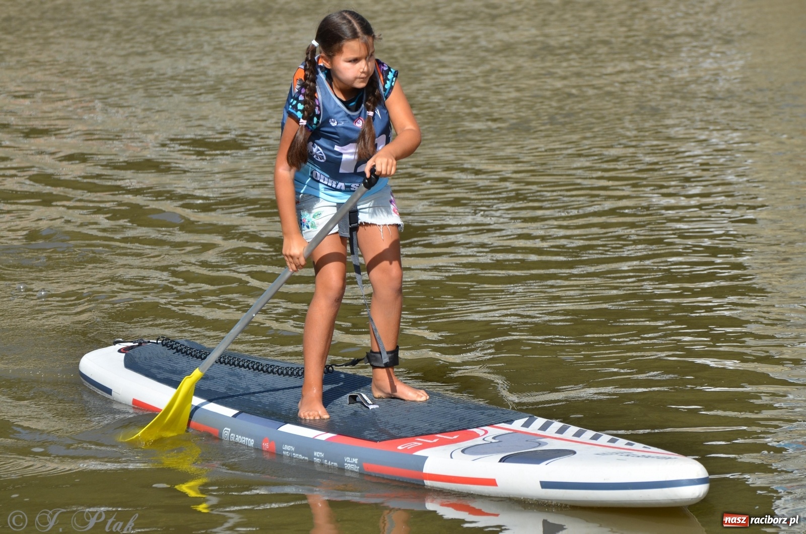 Zdjęcie w galerii na portalu naszraciborz.pl: ODRA SUP CUP - regaty na desce w Raciborzu  wiadomości z regionu