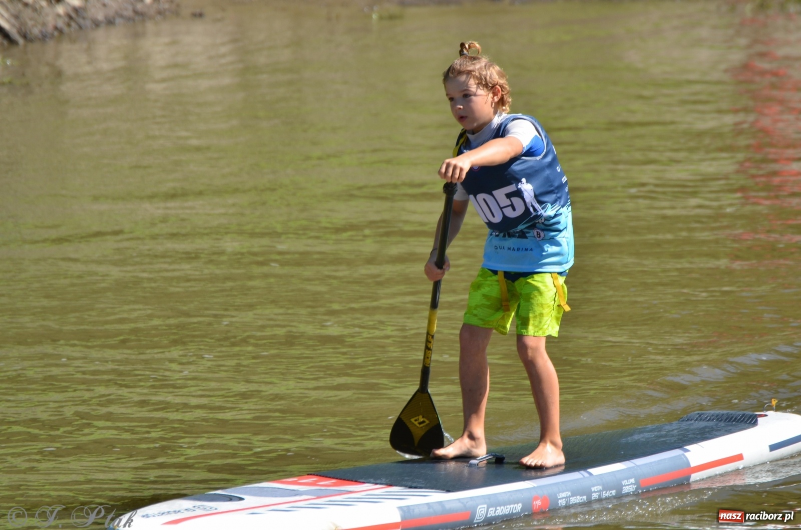 Zdjęcie w galerii na portalu naszraciborz.pl: ODRA SUP CUP - regaty na desce w Raciborzu  wiadomości z regionu