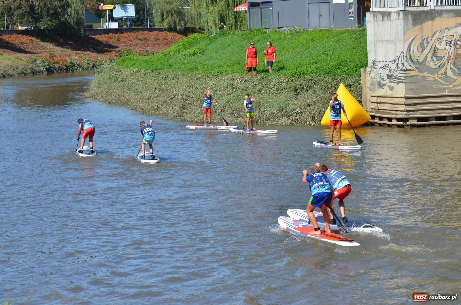 Zdjęcie w galerii na portalu naszraciborz.pl: ODRA SUP CUP - regaty na desce w Raciborzu  wiadomości z regionu