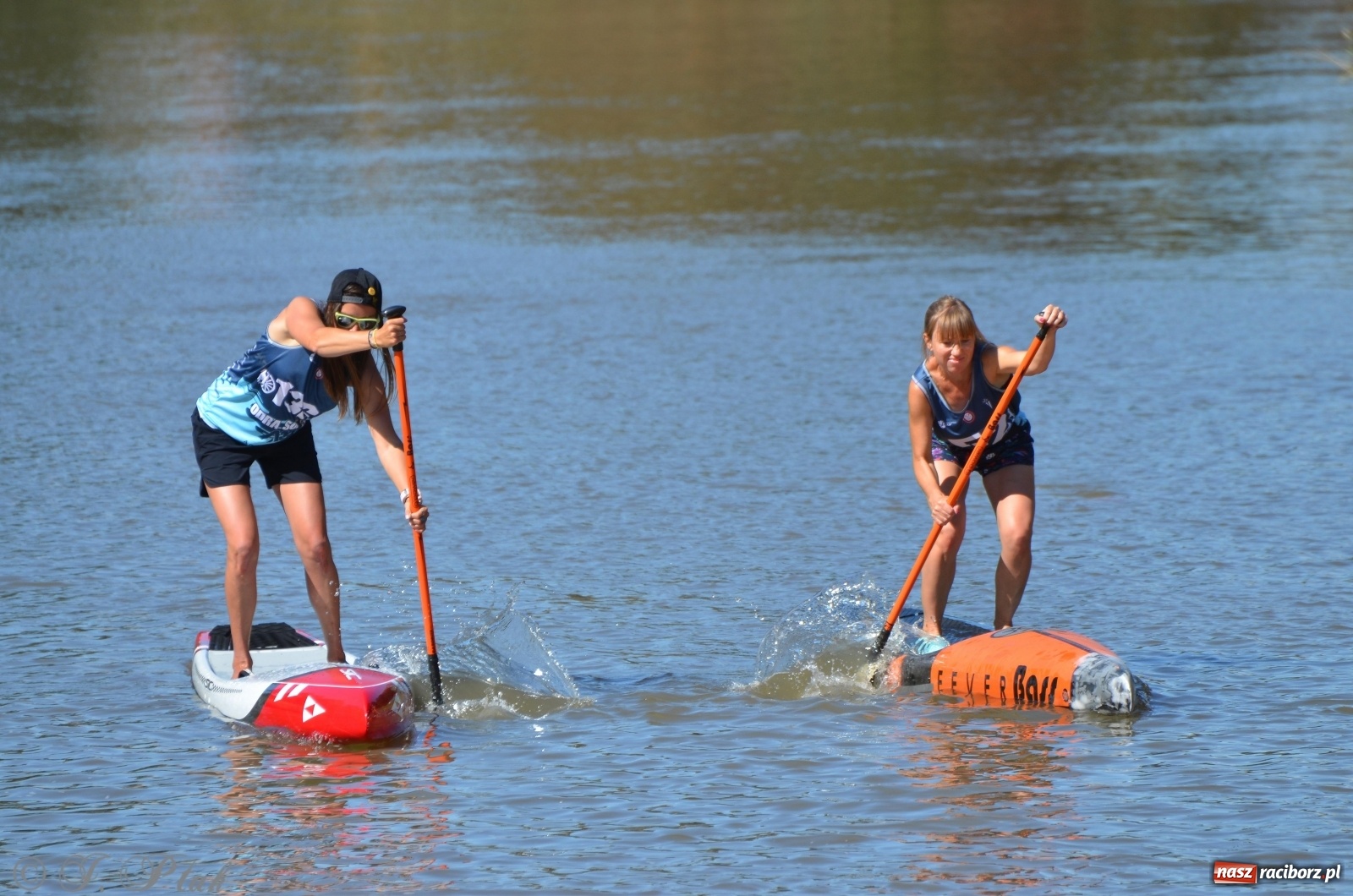 Zdjęcie w galerii na portalu naszraciborz.pl: ODRA SUP CUP - regaty na desce w Raciborzu  wiadomości z regionu