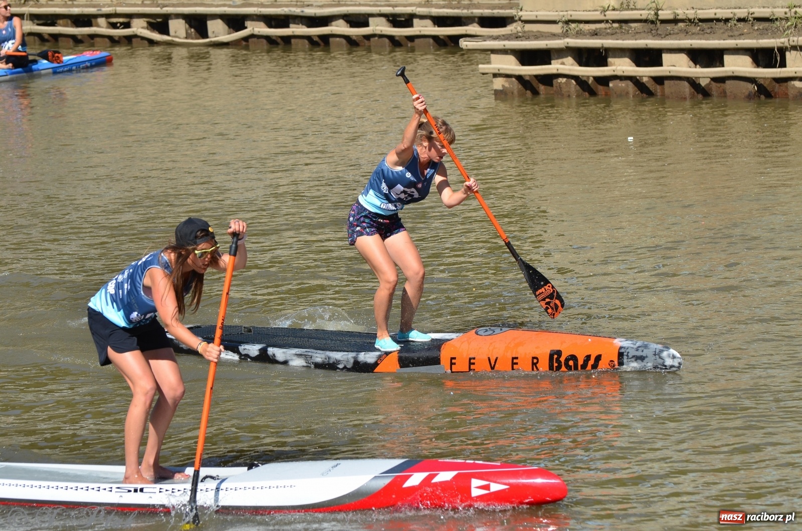 Zdjęcie w galerii na portalu naszraciborz.pl: ODRA SUP CUP - regaty na desce w Raciborzu  wiadomości z regionu