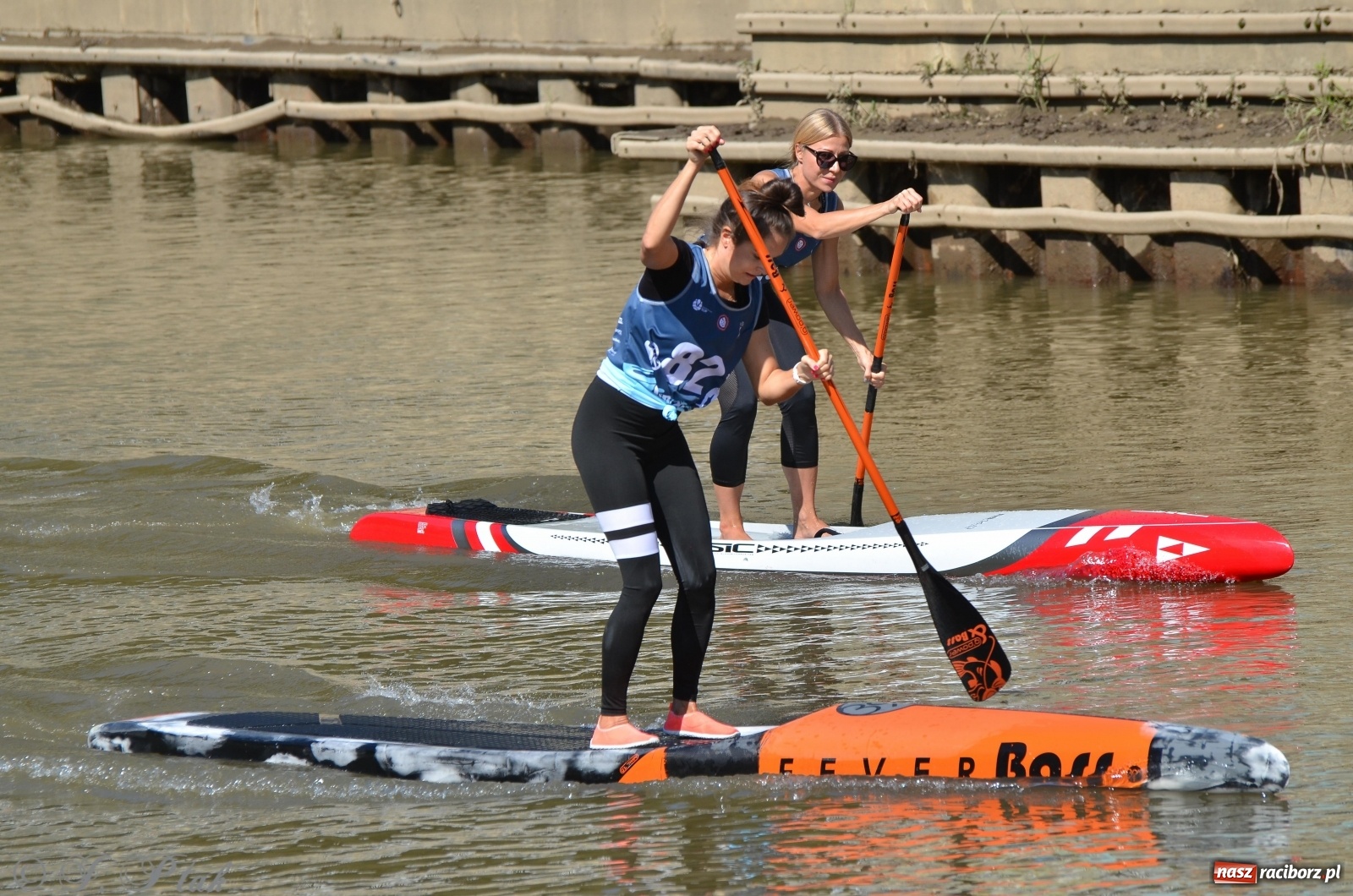 Zdjęcie w galerii na portalu naszraciborz.pl: ODRA SUP CUP - regaty na desce w Raciborzu  wiadomości z regionu