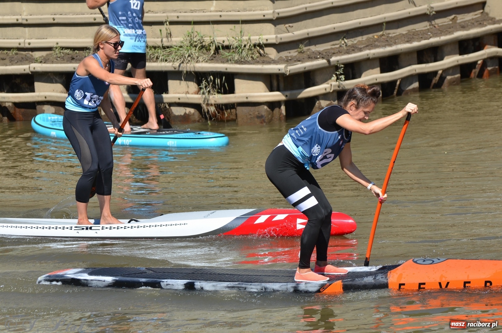 Zdjęcie w galerii na portalu naszraciborz.pl: ODRA SUP CUP - regaty na desce w Raciborzu  wiadomości z regionu