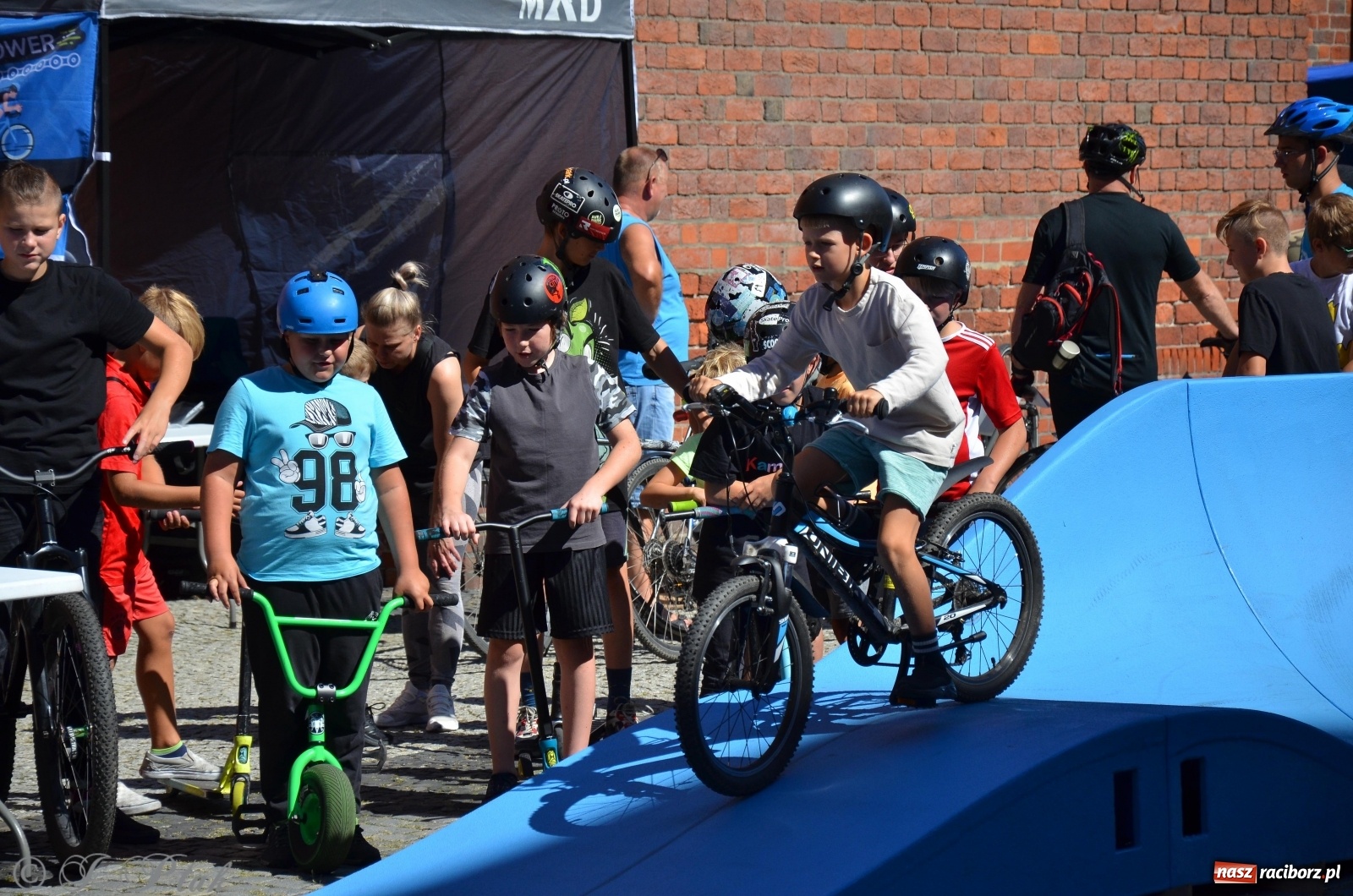 Zdjęcie w galerii na portalu naszraciborz.pl: Racibórz kocha rower. Druga edycja  wiadomości z regionu