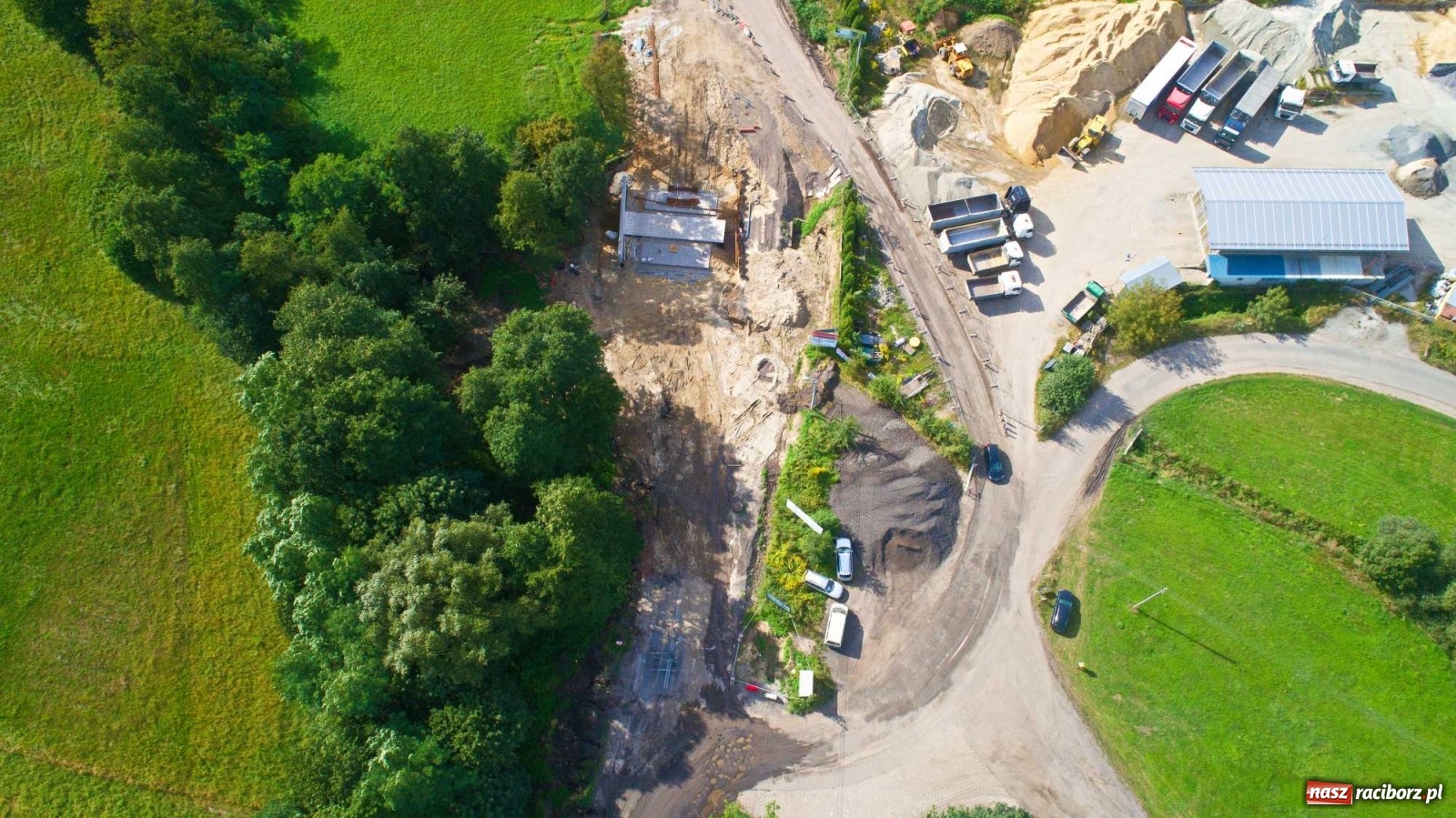 Zdjęcie w galerii na portalu naszraciborz.pl: Raport z przebudowy DW 935 Racibórz-Kornowac-Rzuchów [FOTO]  wiadomości z regionu