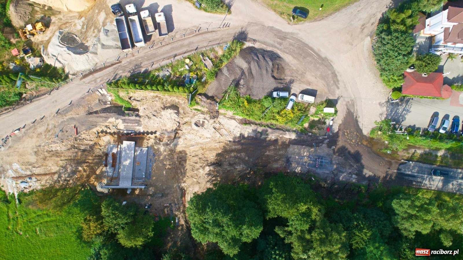 Zdjęcie w galerii na portalu naszraciborz.pl: Raport z przebudowy DW 935 Racibórz-Kornowac-Rzuchów [FOTO]  wiadomości z regionu