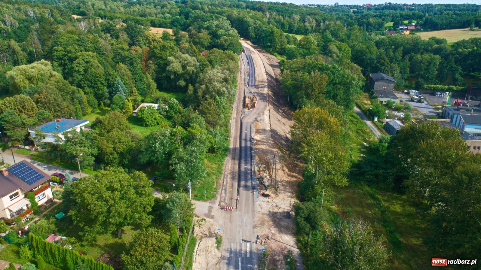 Zdjęcie w galerii na portalu naszraciborz.pl: Raport z przebudowy DW 935 Racibórz-Kornowac-Rzuchów [FOTO]  wiadomości z regionu