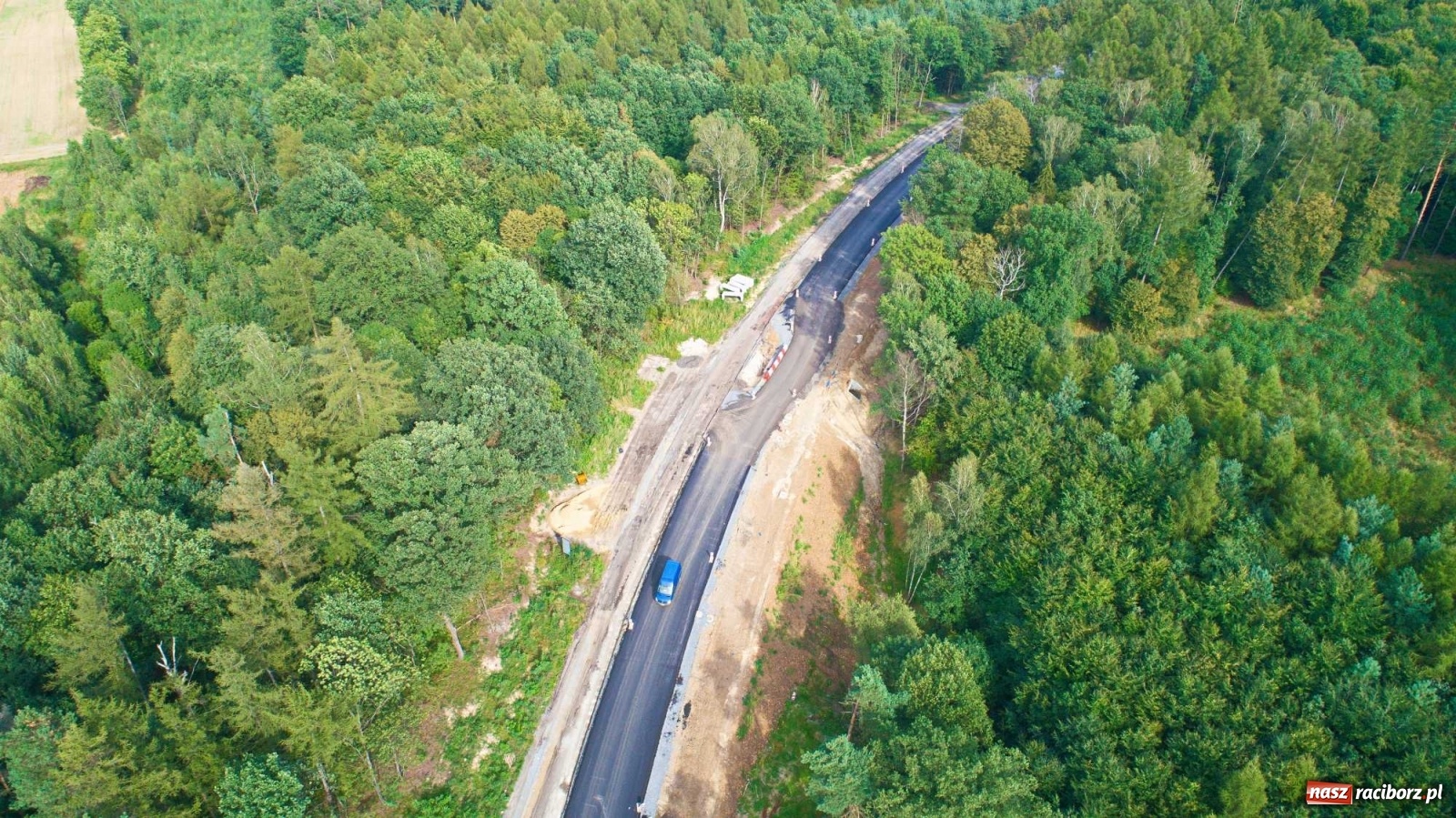 Zdjęcie w galerii na portalu naszraciborz.pl: Raport z przebudowy DW 935 Racibórz-Kornowac-Rzuchów [FOTO]  wiadomości z regionu