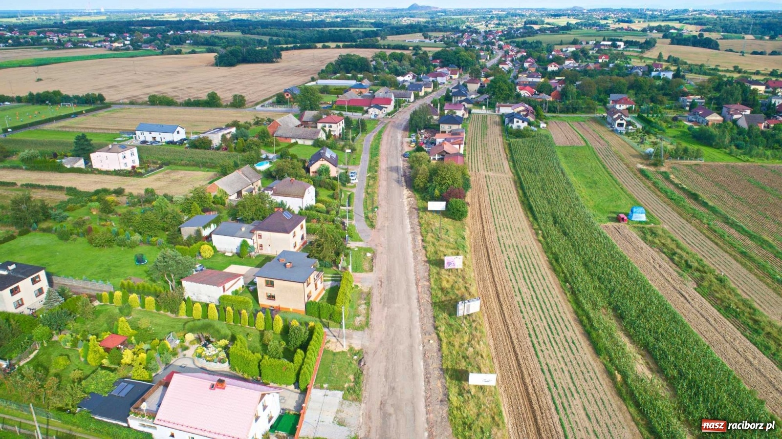 Zdjęcie w galerii na portalu naszraciborz.pl: Raport z przebudowy DW 935 Racibórz-Kornowac-Rzuchów [FOTO]  wiadomości z regionu