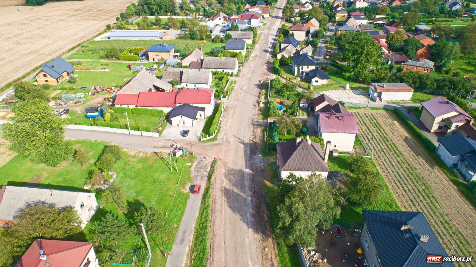 Zdjęcie w galerii na portalu naszraciborz.pl: Raport z przebudowy DW 935 Racibórz-Kornowac-Rzuchów [FOTO]  wiadomości z regionu