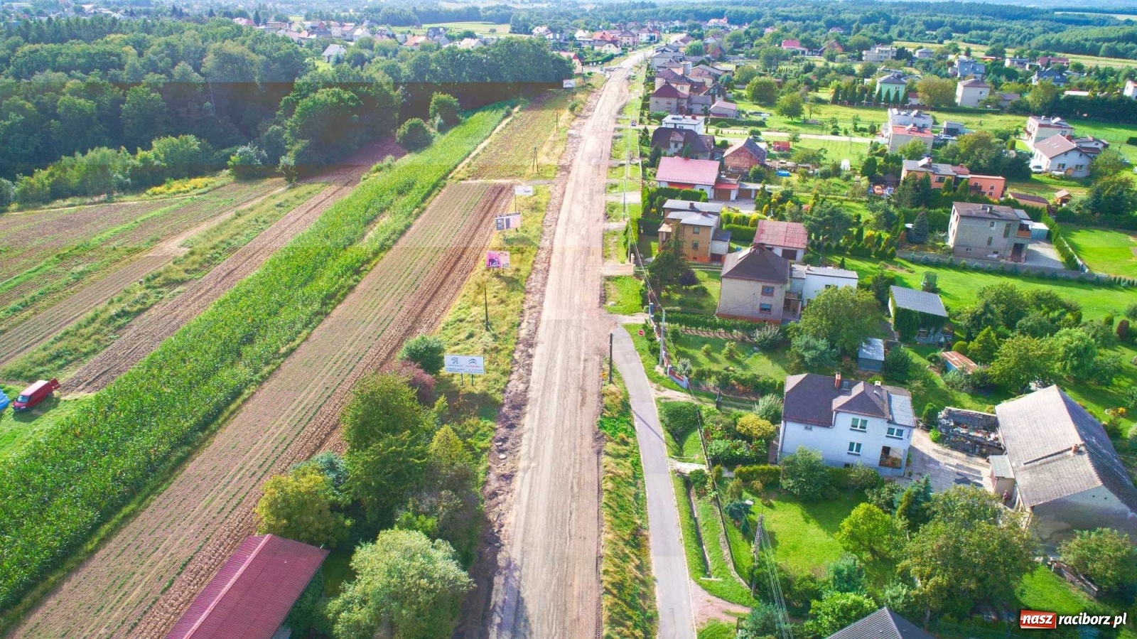 Zdjęcie w galerii na portalu naszraciborz.pl: Raport z przebudowy DW 935 Racibórz-Kornowac-Rzuchów [FOTO]  wiadomości z regionu