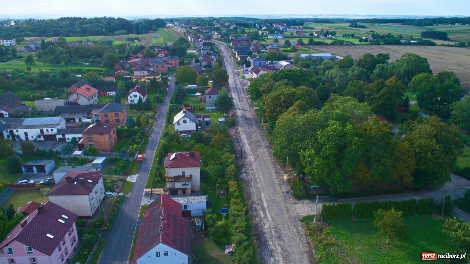 Zdjęcie w galerii na portalu naszraciborz.pl: Raport z przebudowy DW 935 Racibórz-Kornowac-Rzuchów [FOTO]  wiadomości z regionu